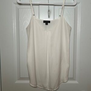 New White Tank Blouse